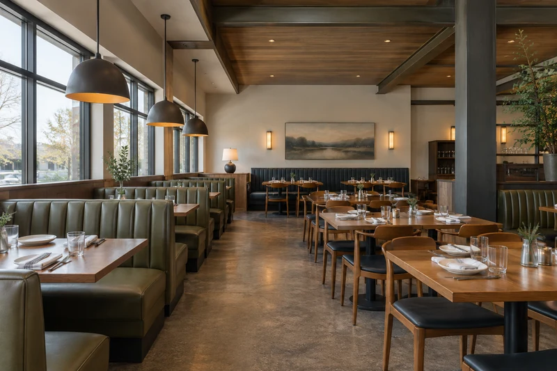 Restaurant dining room