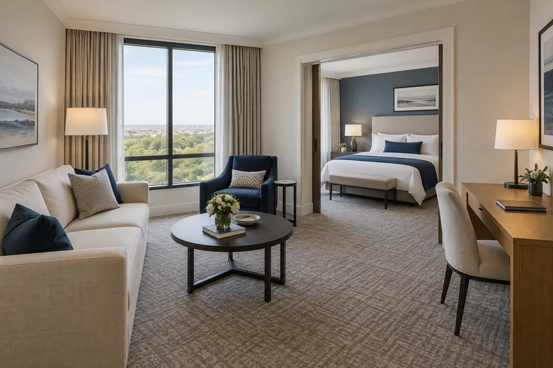 Suite living area