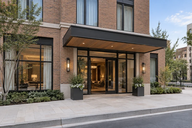 Hotel entrance
