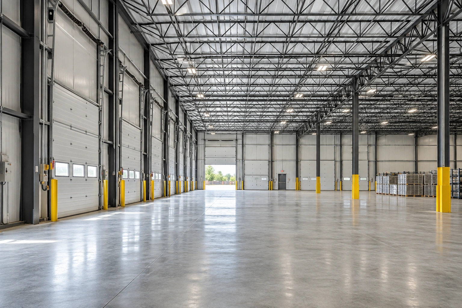 AI-generated illustration of Industrial Properties