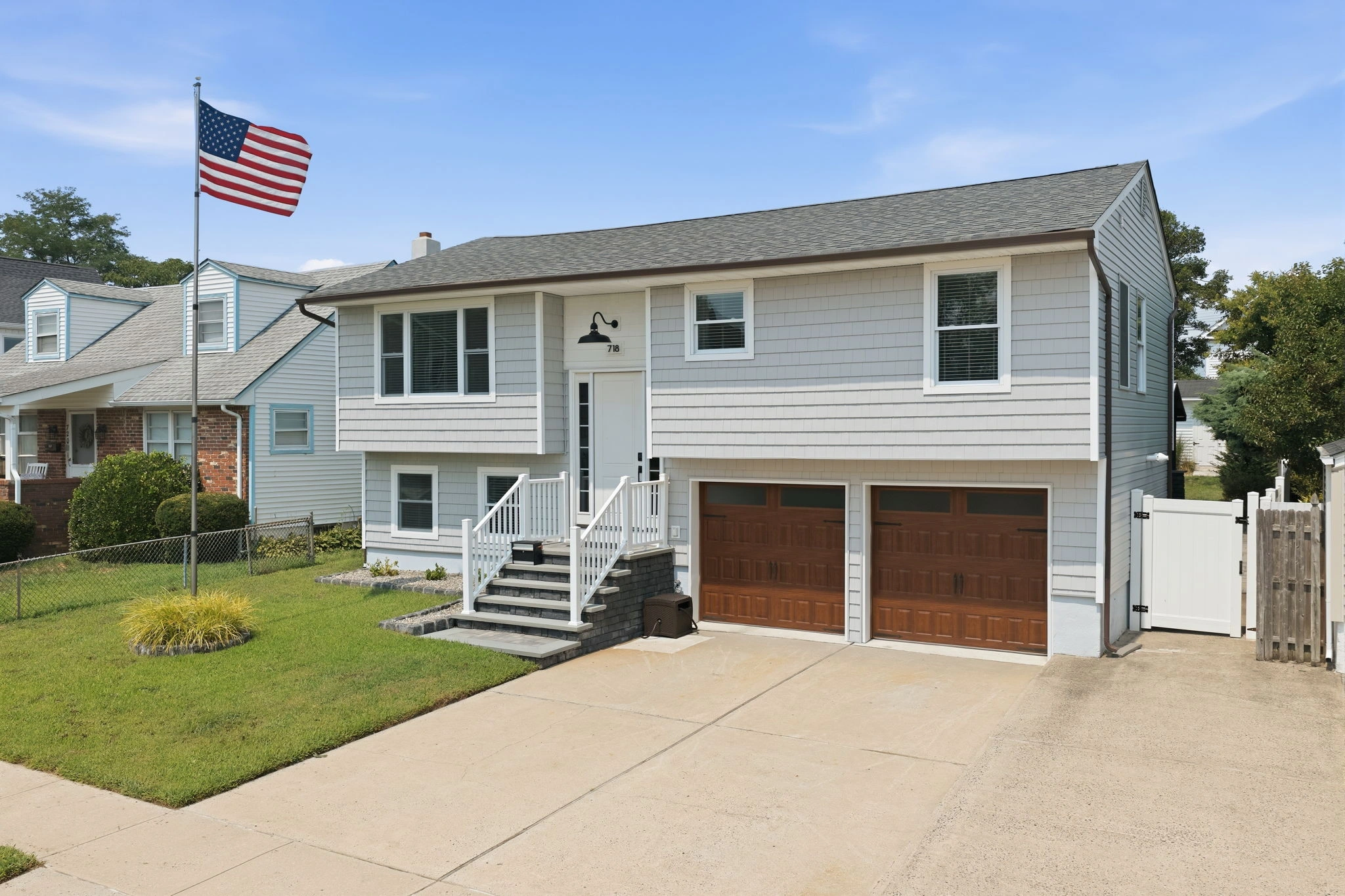 Coastal home exterior in Belmar
