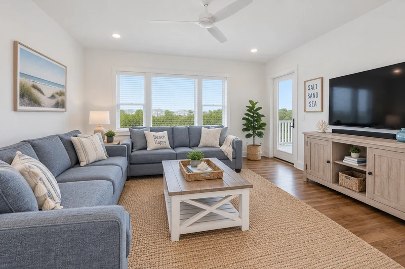 Coastal living room