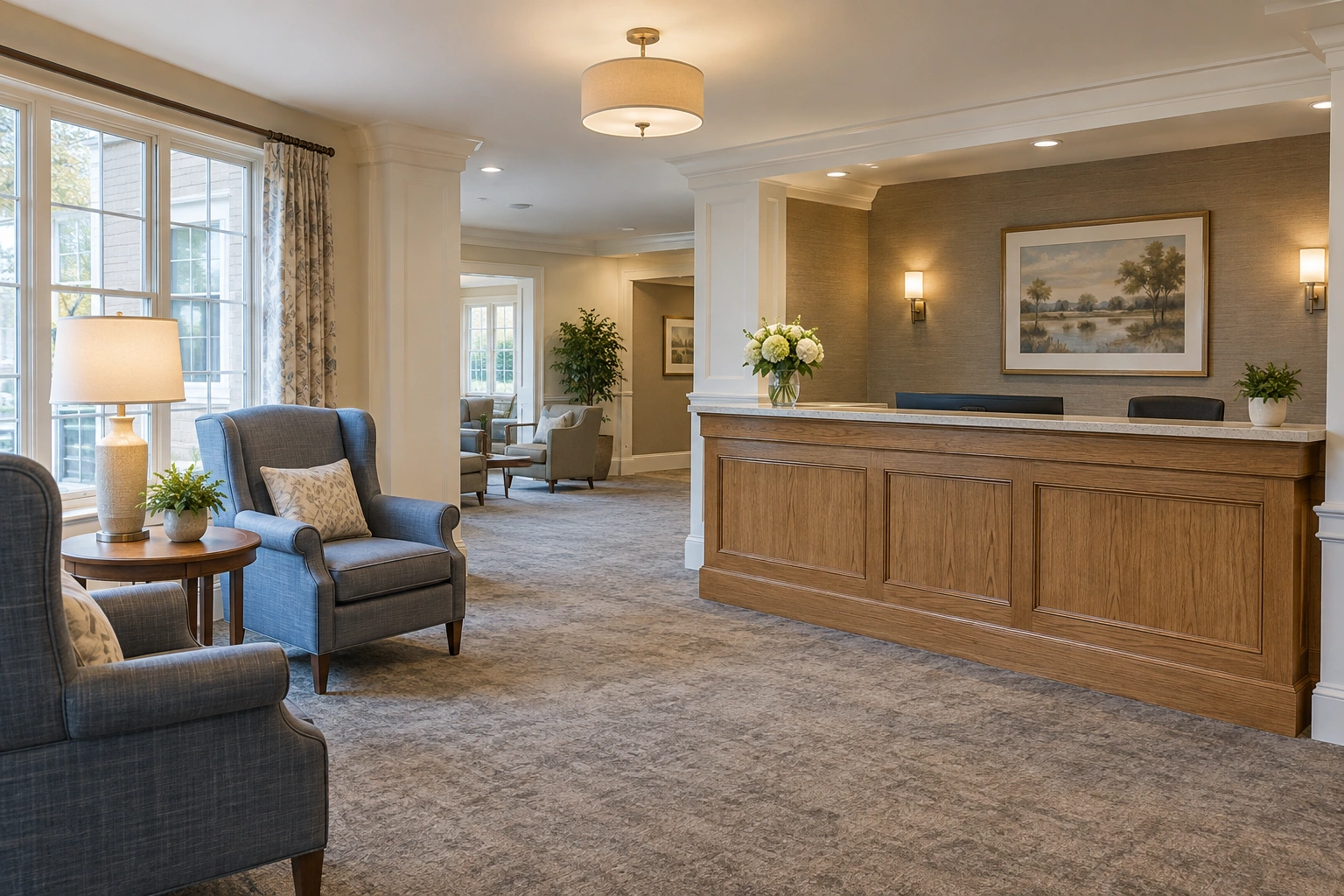 Senior living reception