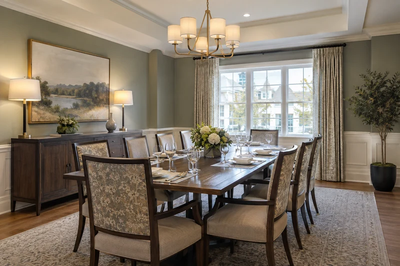 Private dining room for residents and visiting families